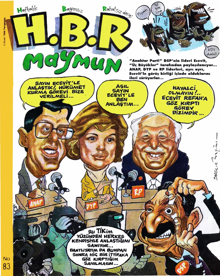HBR Maymun Sayı 083 kapak görseli