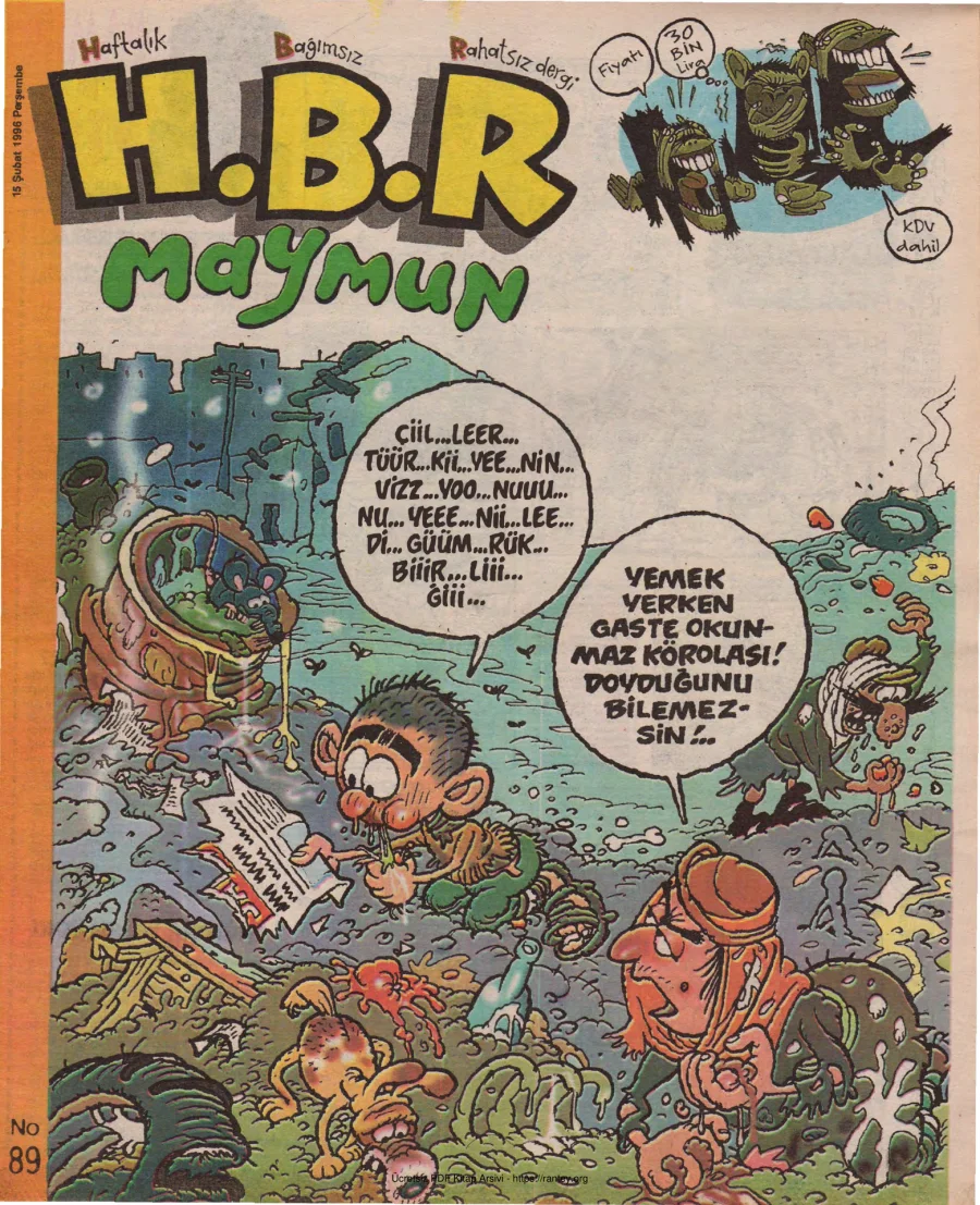 HBR Maymun Sayı 089 kapak görseli