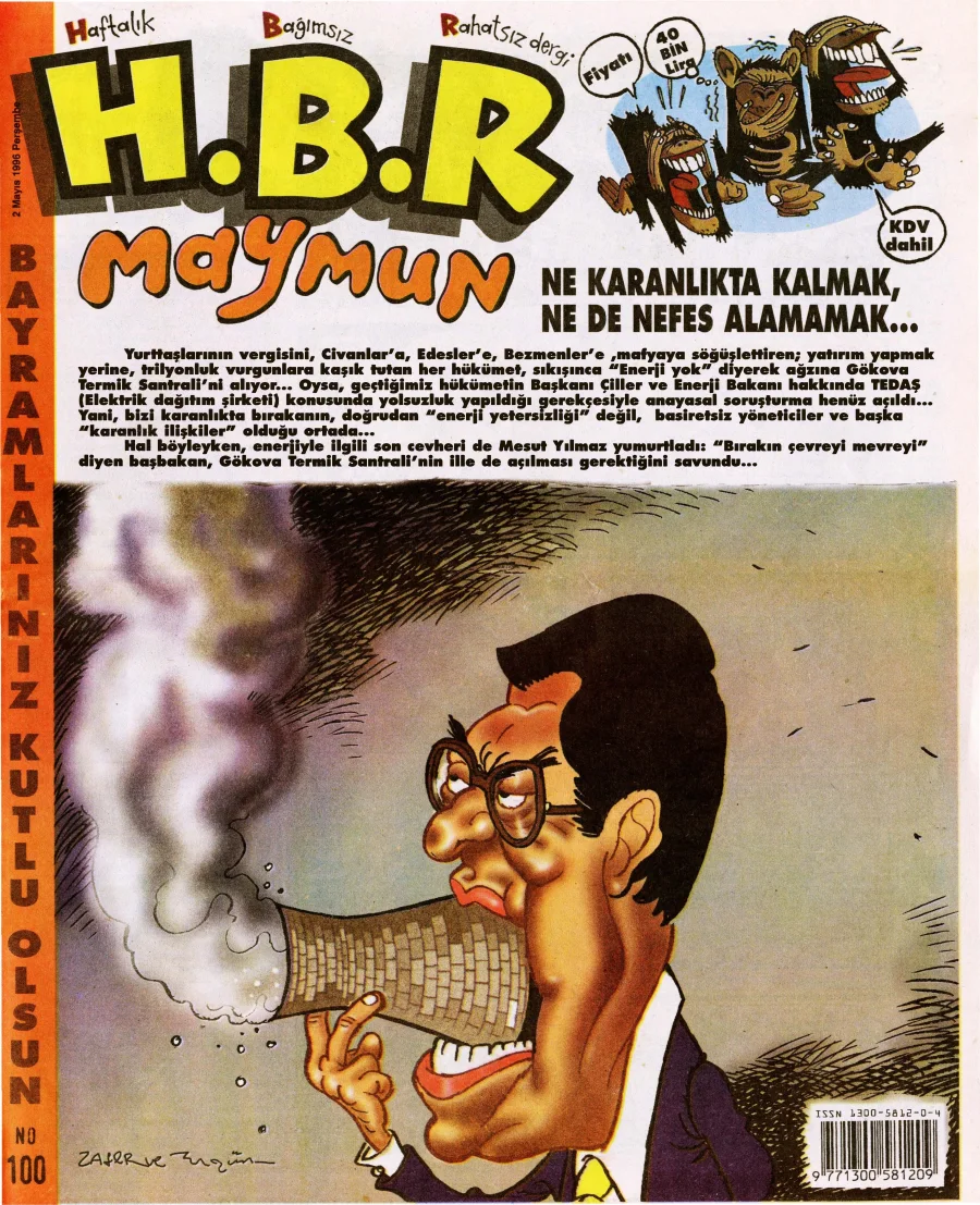 HBR Maymun Sayı 100 kapak görseli