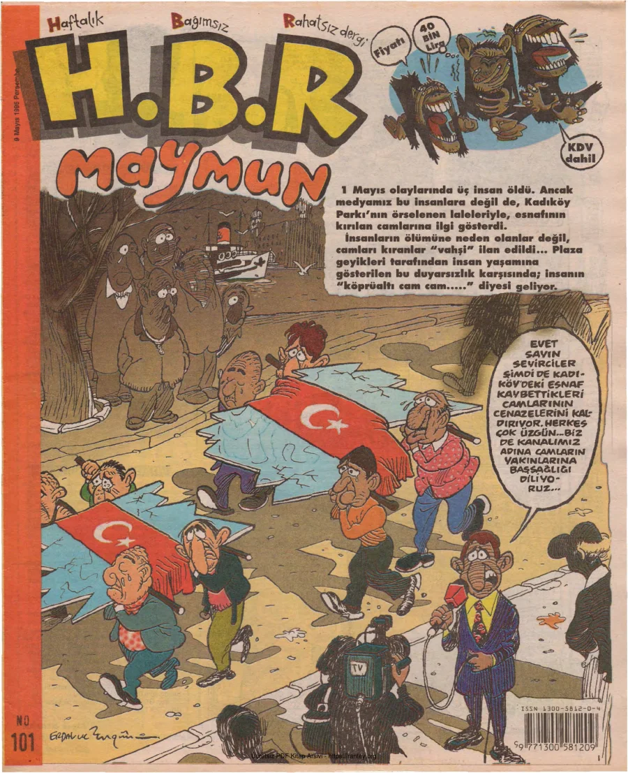 HBR Maymun Sayı 101 kapak görseli