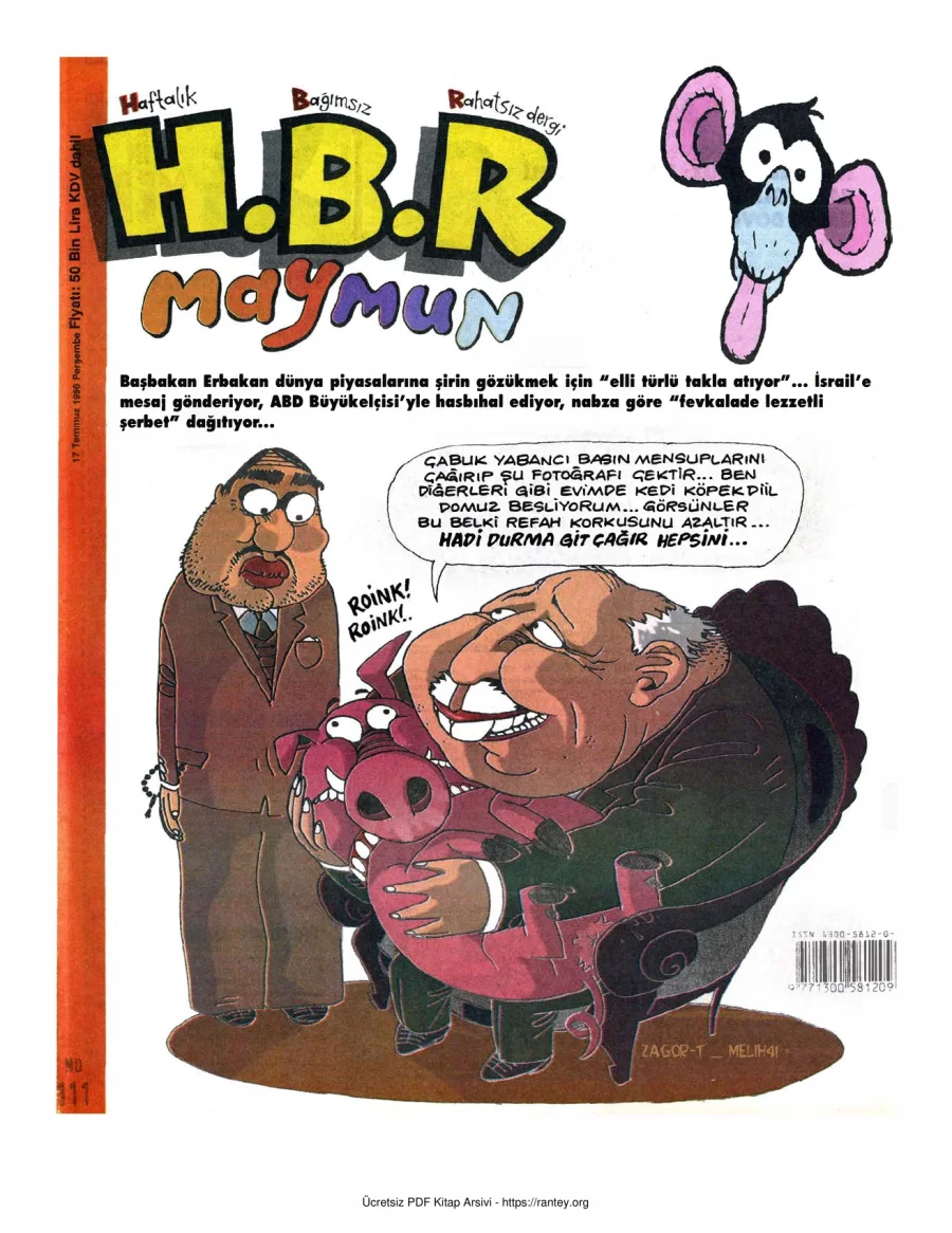HBR Maymun Sayı 111 kapak görseli