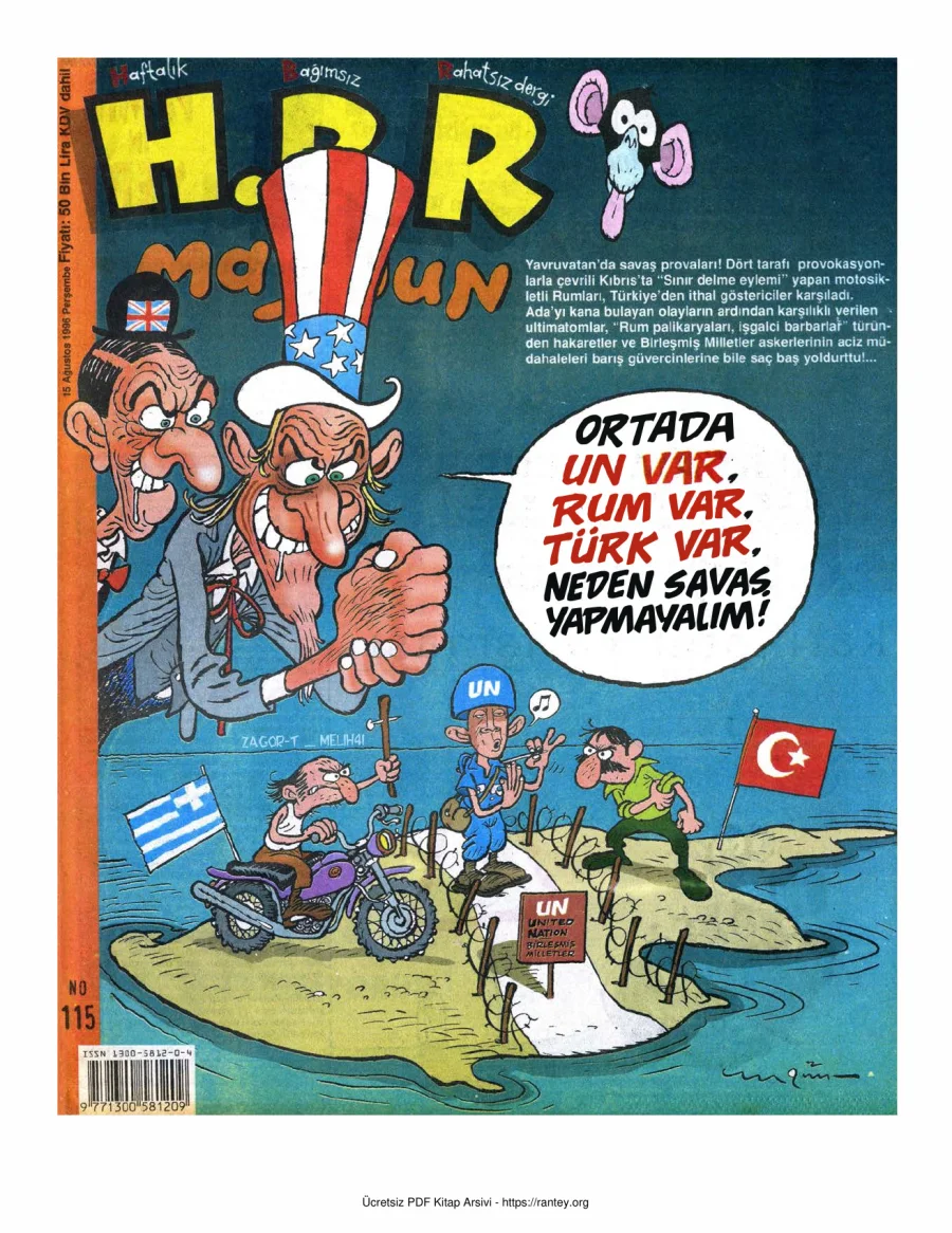 HBR Maymun Sayı 115 kapak görseli