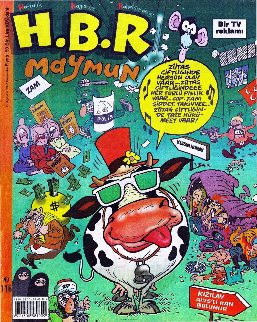 HBR Maymun Sayı 116 kapak görseli