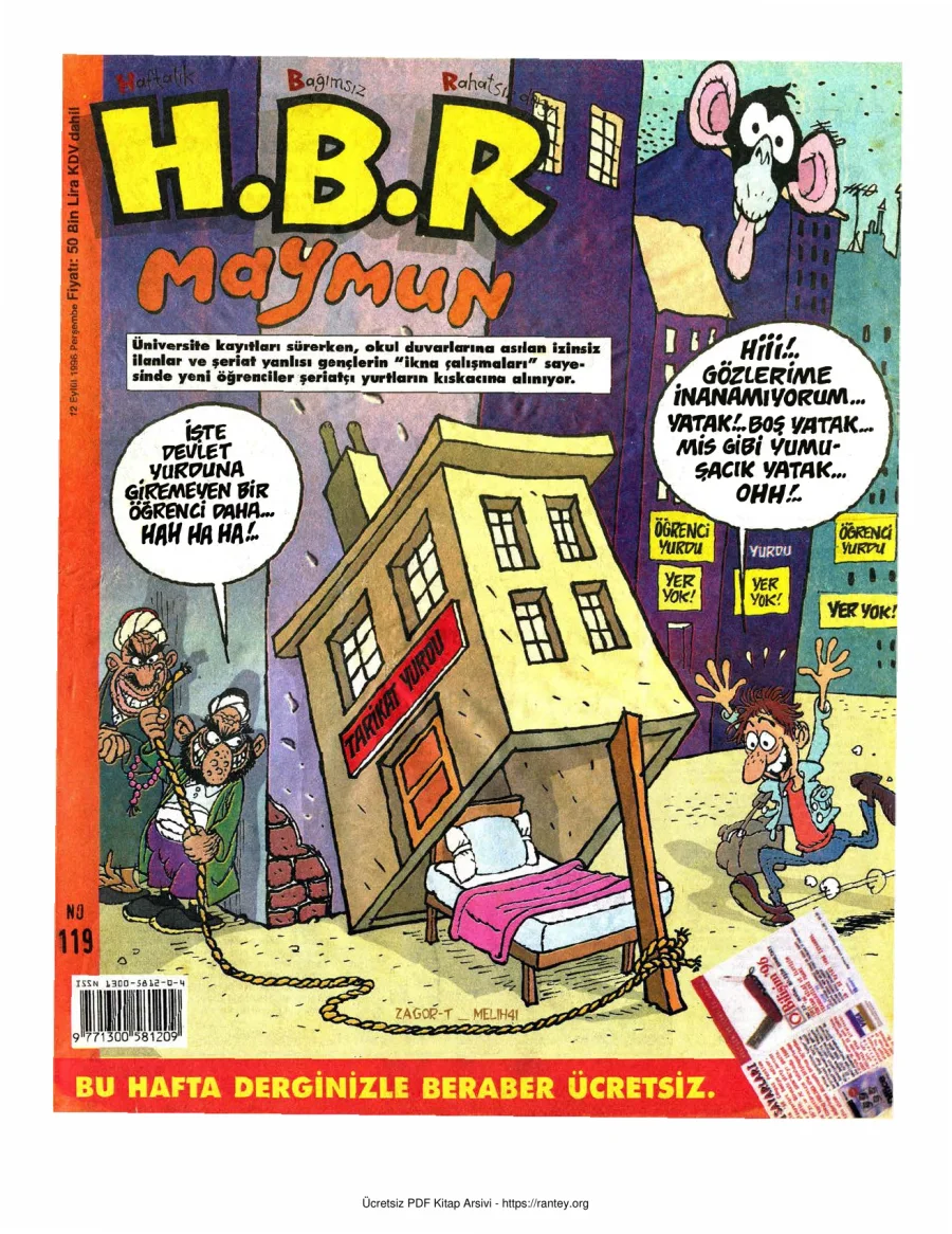 HBR Maymun Sayı 119 kapak görseli