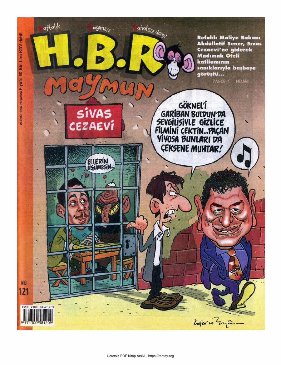 HBR Maymun Sayı 121 kapak görseli
