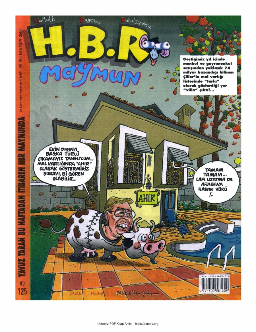 HBR Maymun Sayı 125 kapak görseli