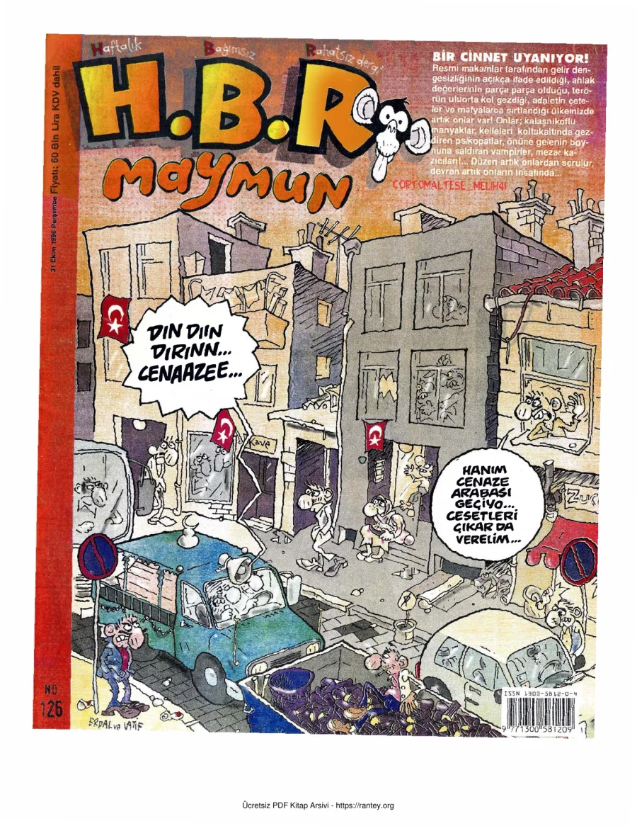 HBR Maymun Sayı 126 kapak görseli