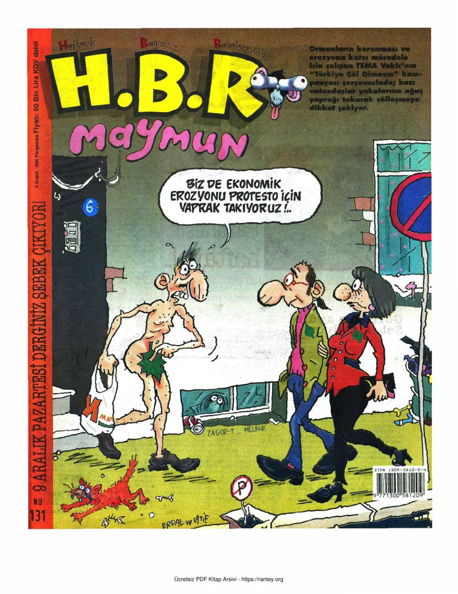 HBR Maymun Sayı 131 kapak görseli