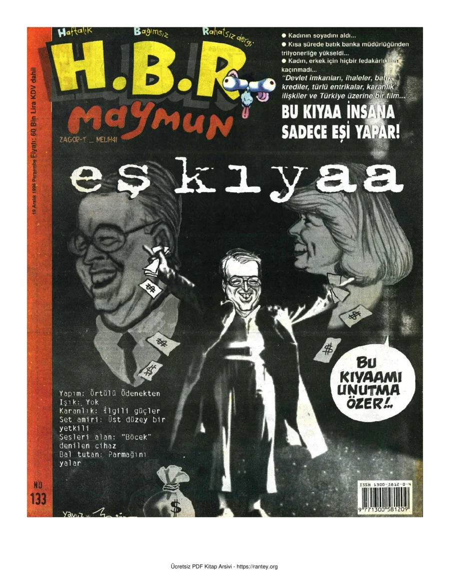 HBR Maymun Sayı 133 kapak görseli