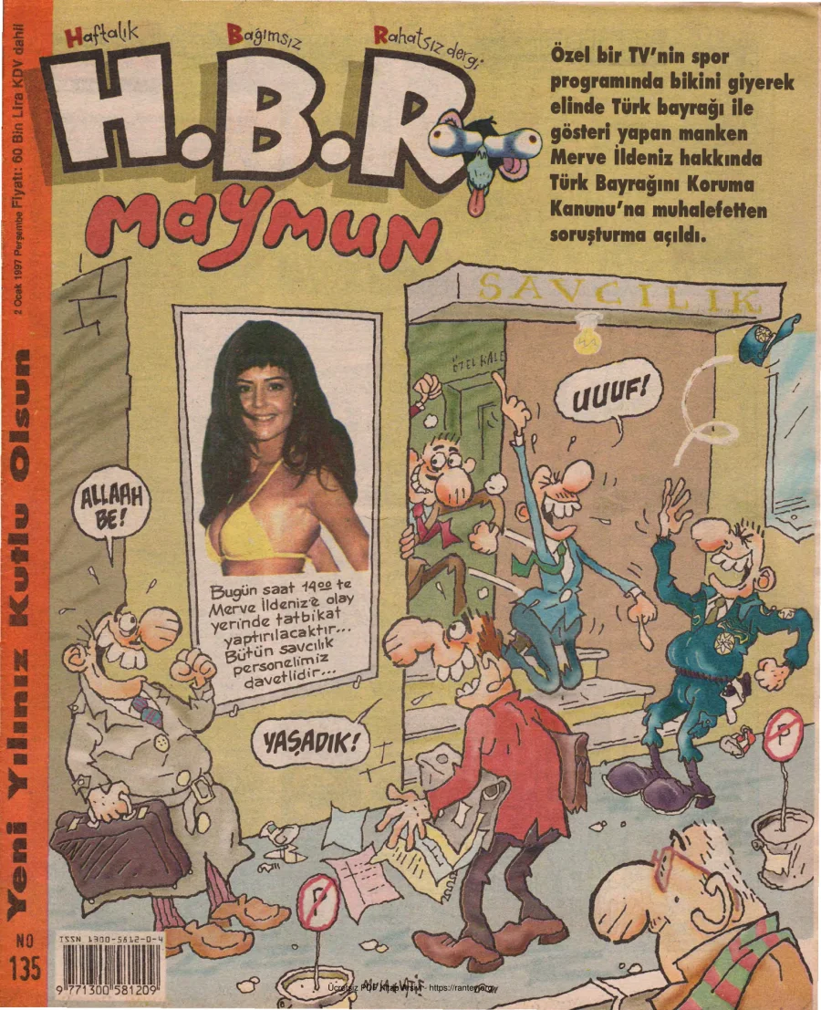 HBR Maymun Sayı 135 kapak görseli