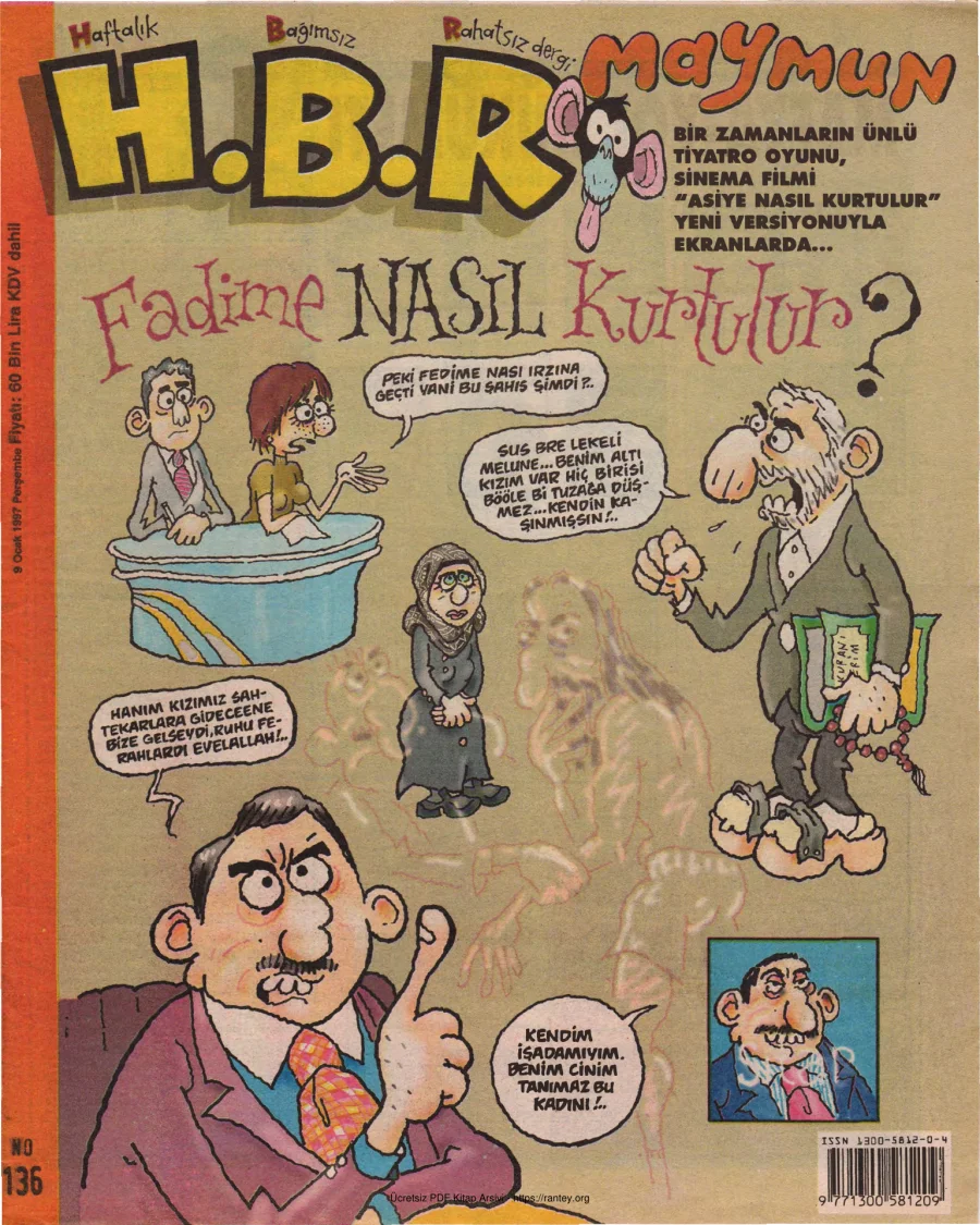 HBR Maymun Sayı 136 kapak görseli