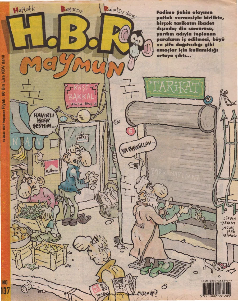 HBR Maymun Sayı 137 kapak görseli