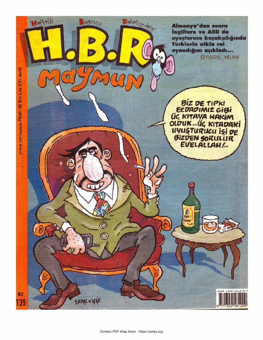 HBR Maymun Sayı 139 kapak görseli