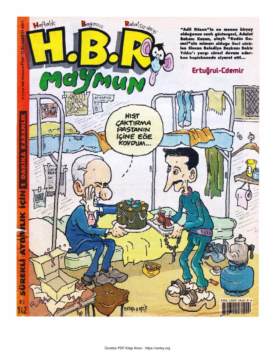 HBR Maymun Sayı 142 kapak görseli