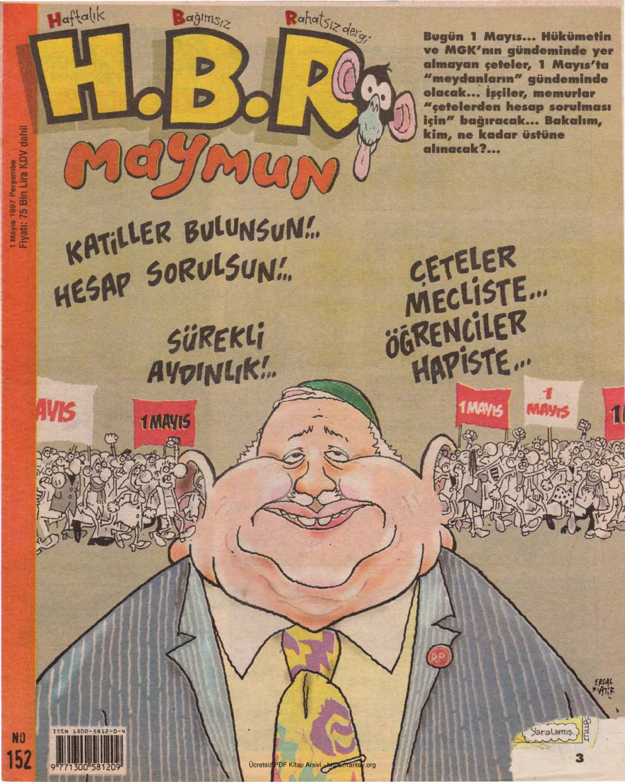 HBR Maymun Sayı 152 kapak görseli