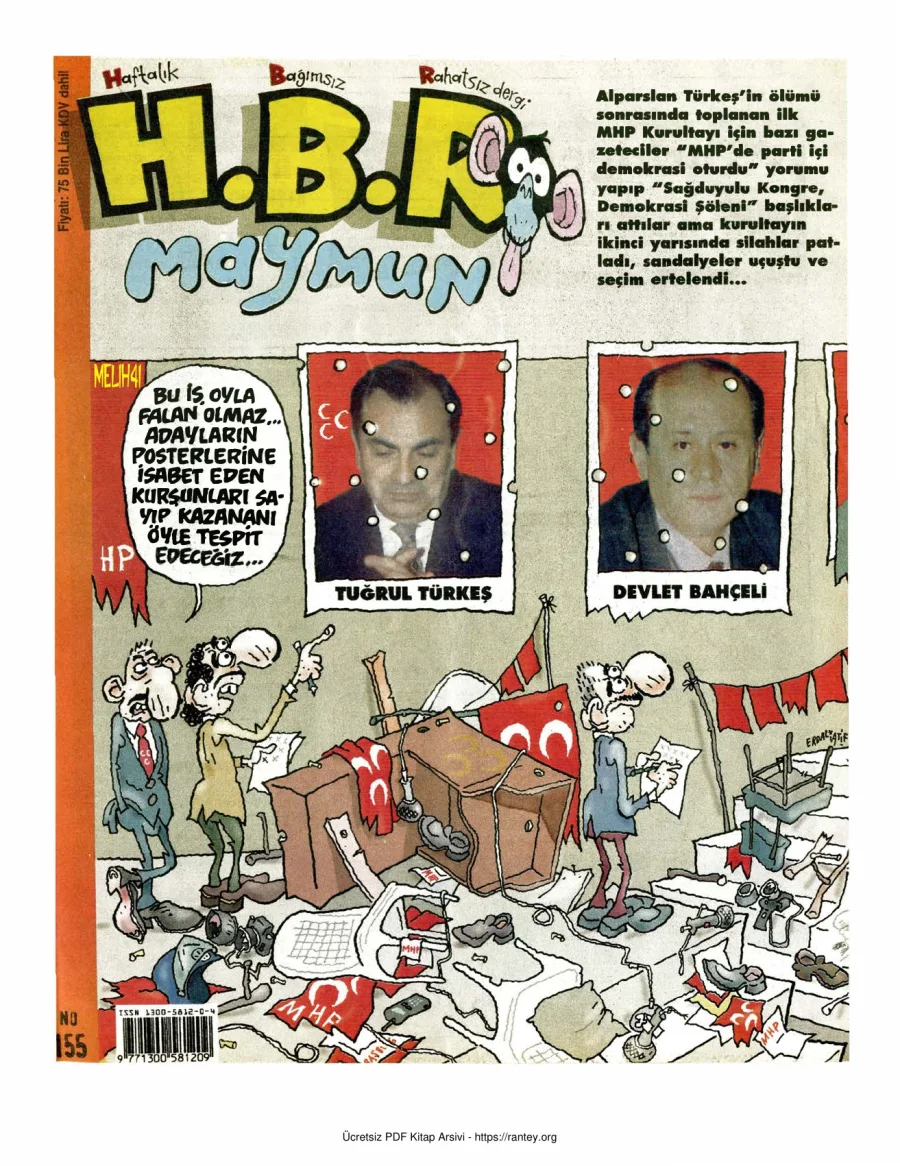 HBR Maymun Sayı 155 kapak görseli