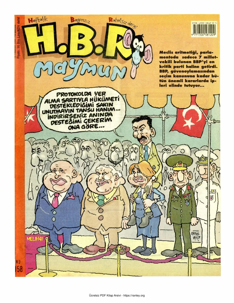 HBR Maymun Sayı 158 kapak görseli