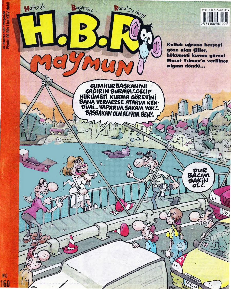 HBR Maymun Sayı 160 kapak görseli