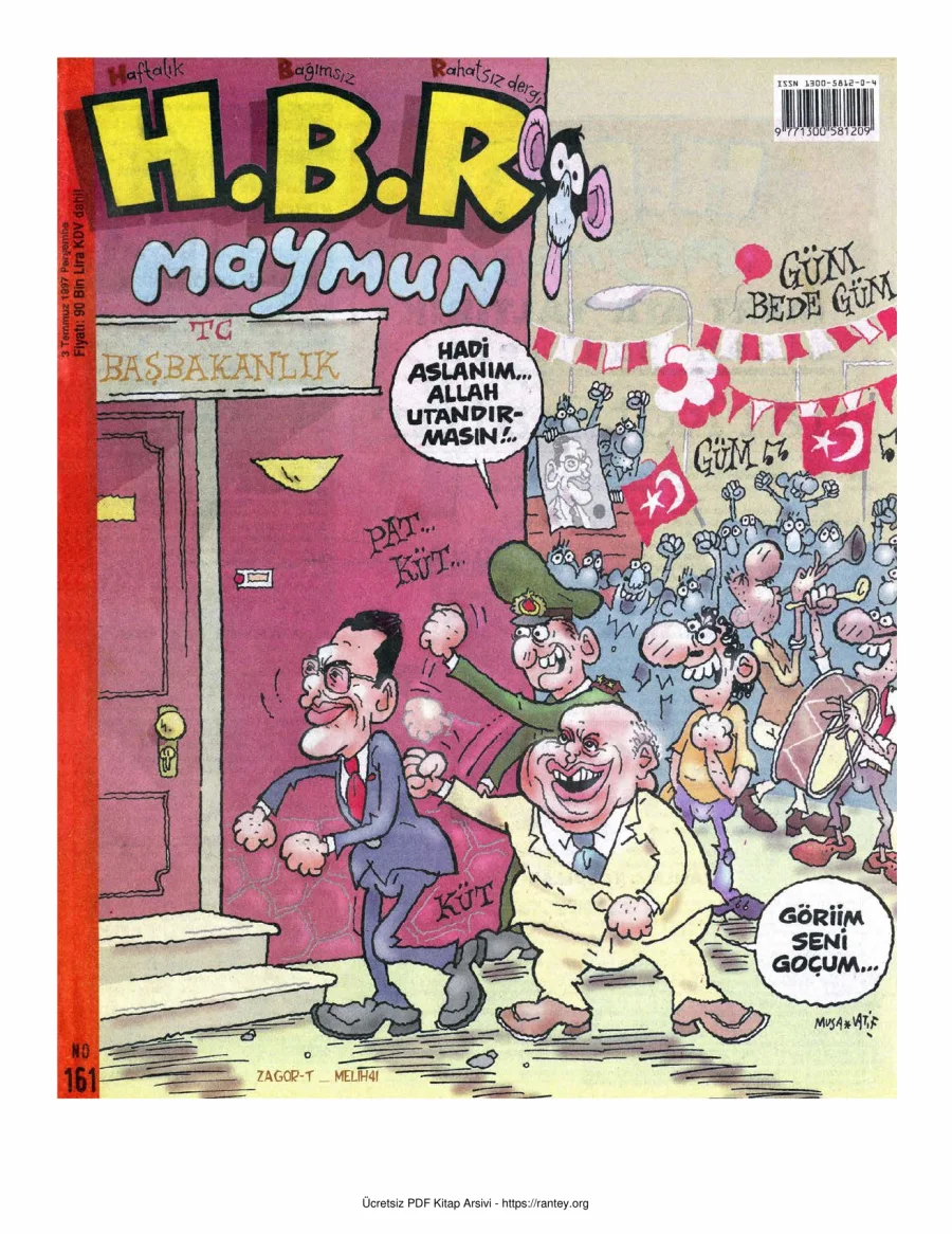 HBR Maymun Sayı 161 kapak görseli