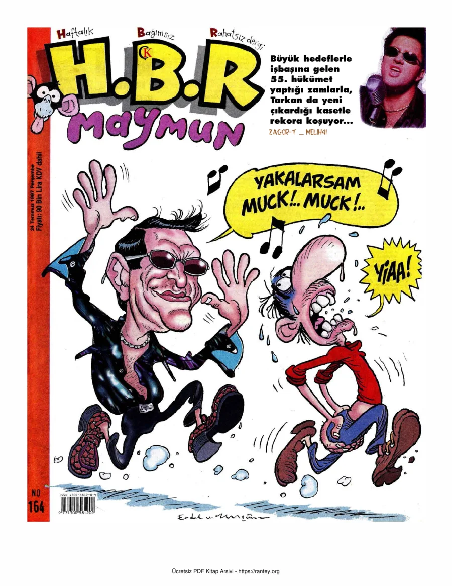 HBR Maymun Sayı 164 kapak görseli