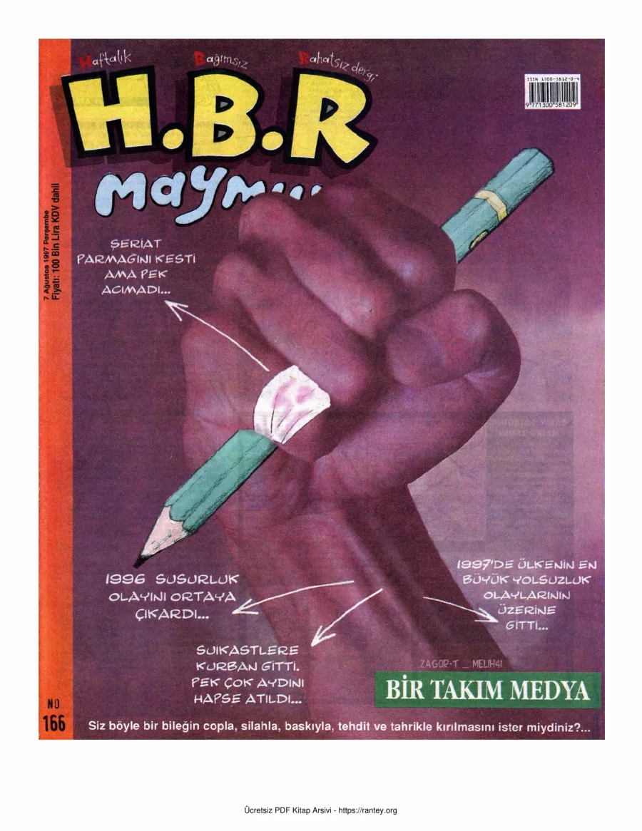 HBR Maymun Sayı 166 kapak görseli