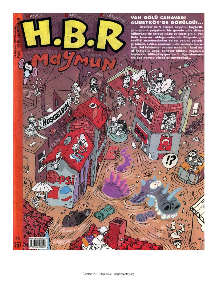 HBR Maymun Sayı 167 kapak görseli