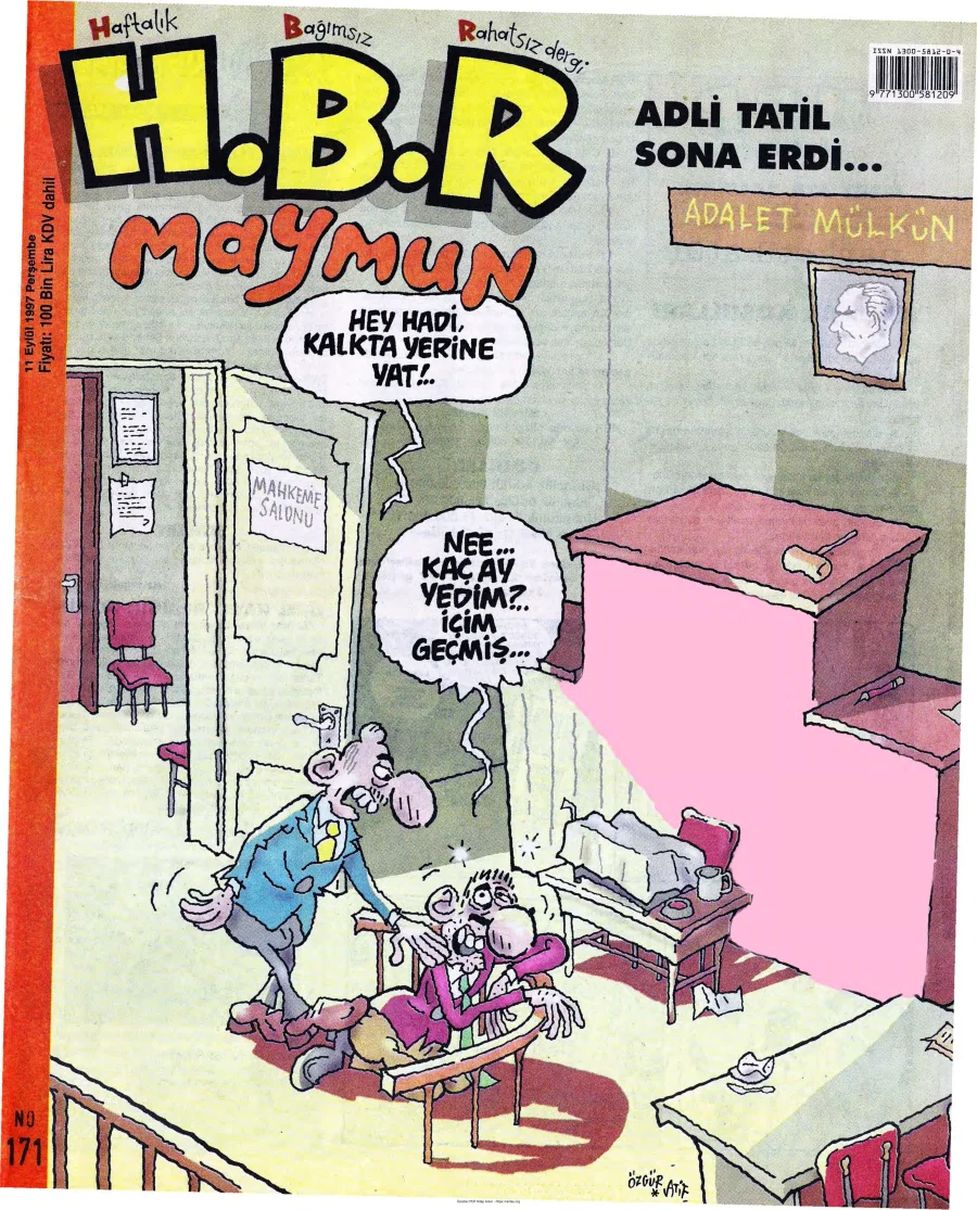HBR Maymun Sayı 171 kapak görseli