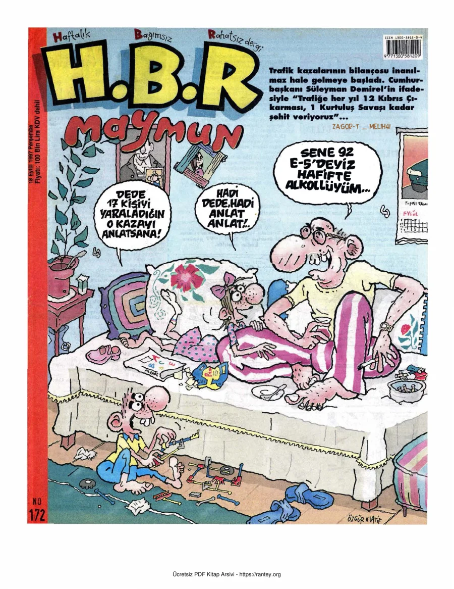 HBR Maymun Sayı 172 kapak görseli