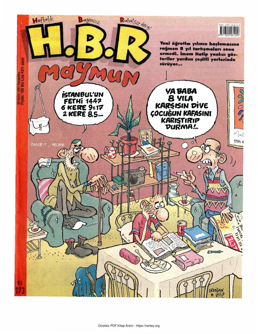 HBR Maymun Sayı 173 kapak görseli