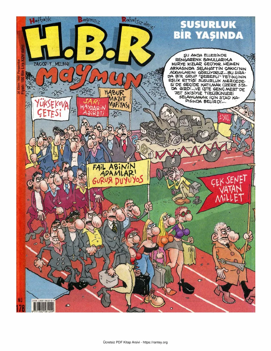HBR Maymun Sayı 178 kapak görseli
