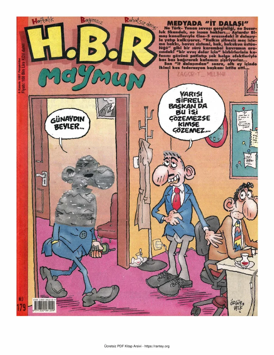 HBR Maymun Sayı 179 kapak görseli