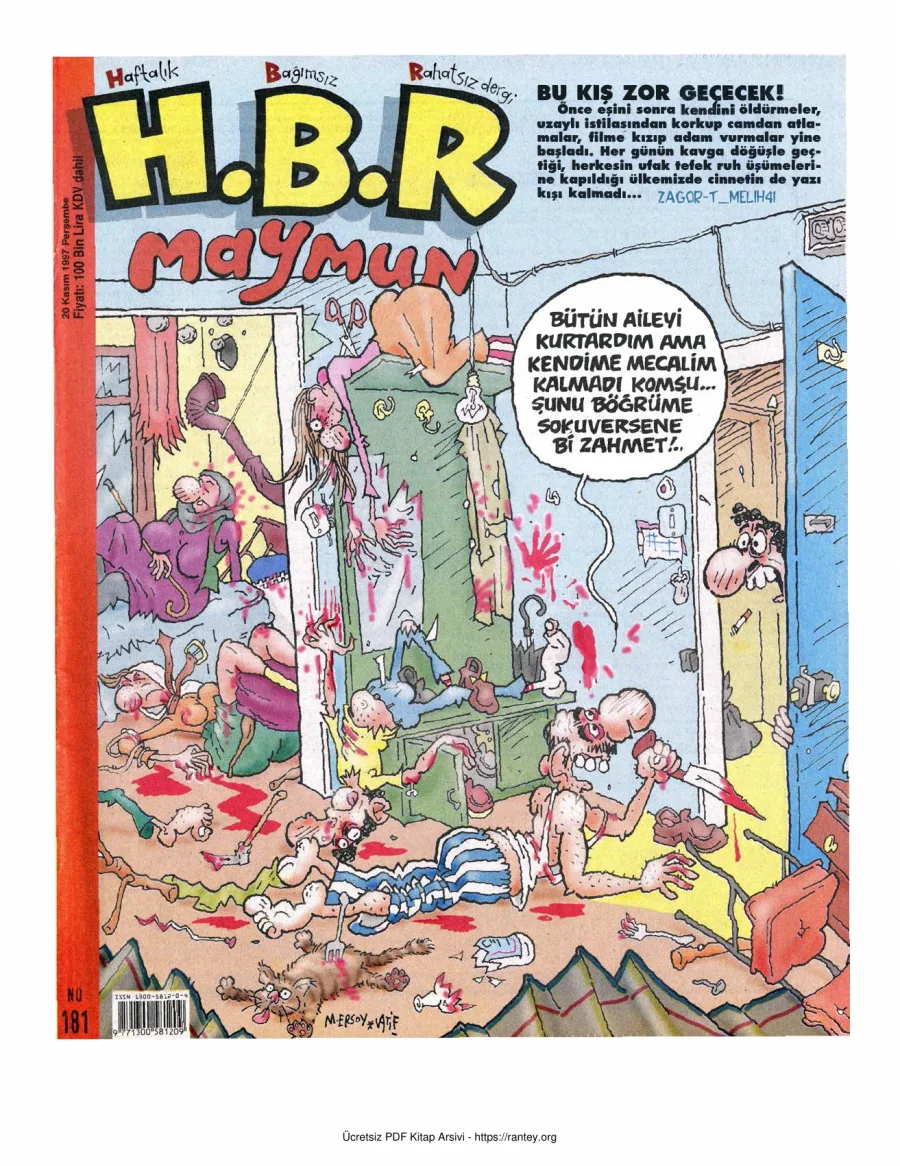HBR Maymun Sayı 181 kapak görseli
