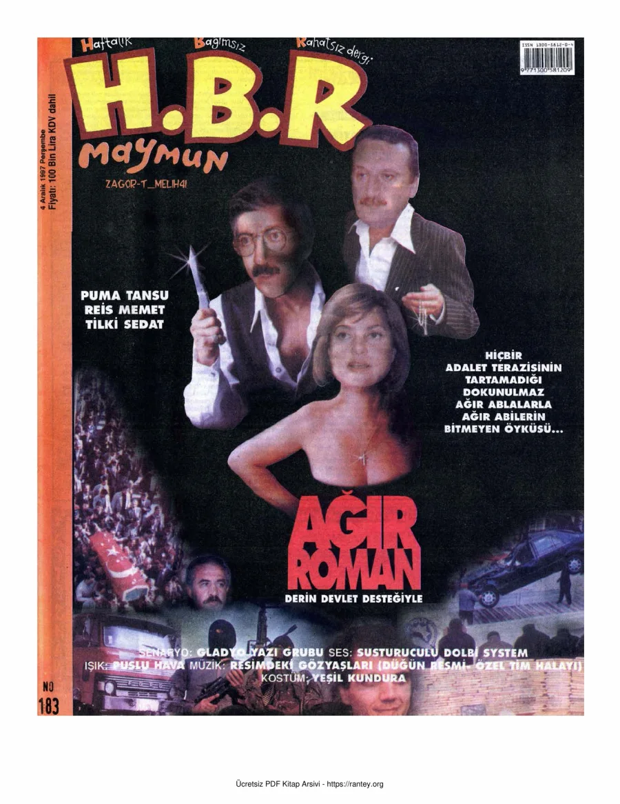 HBR Maymun Sayı 183 kapak görseli
