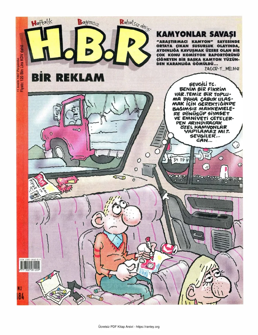 HBR Maymun Sayı 184 kapak görseli