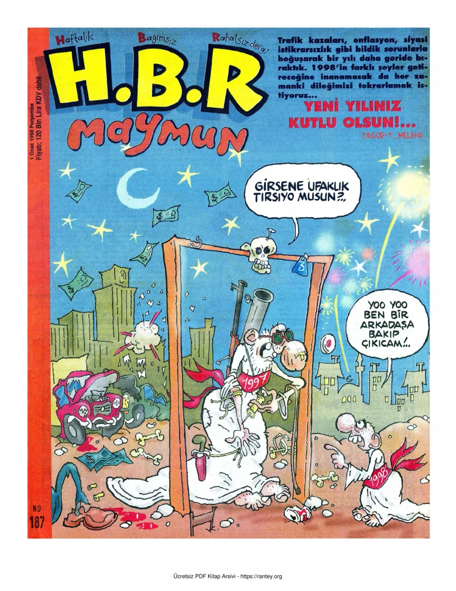 HBR Maymun Sayı 187 kapak görseli