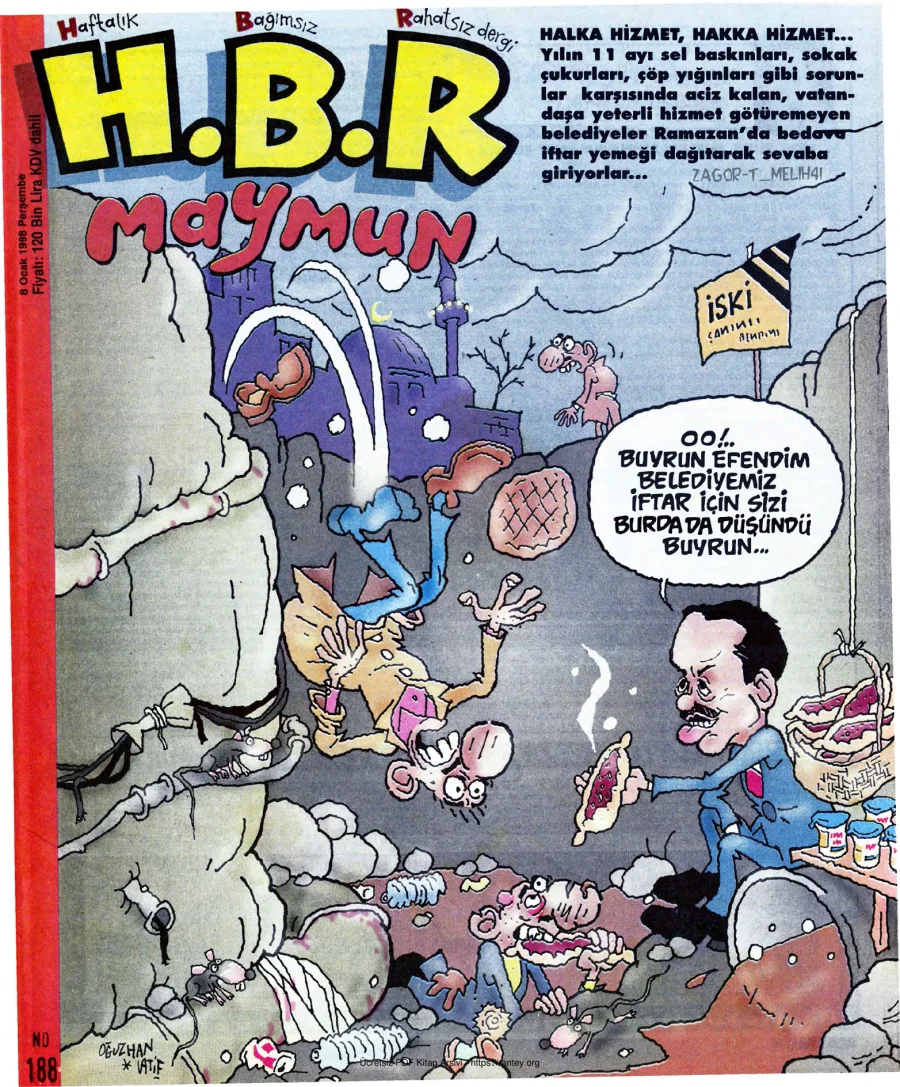 HBR Maymun Sayı 188 kapak görseli