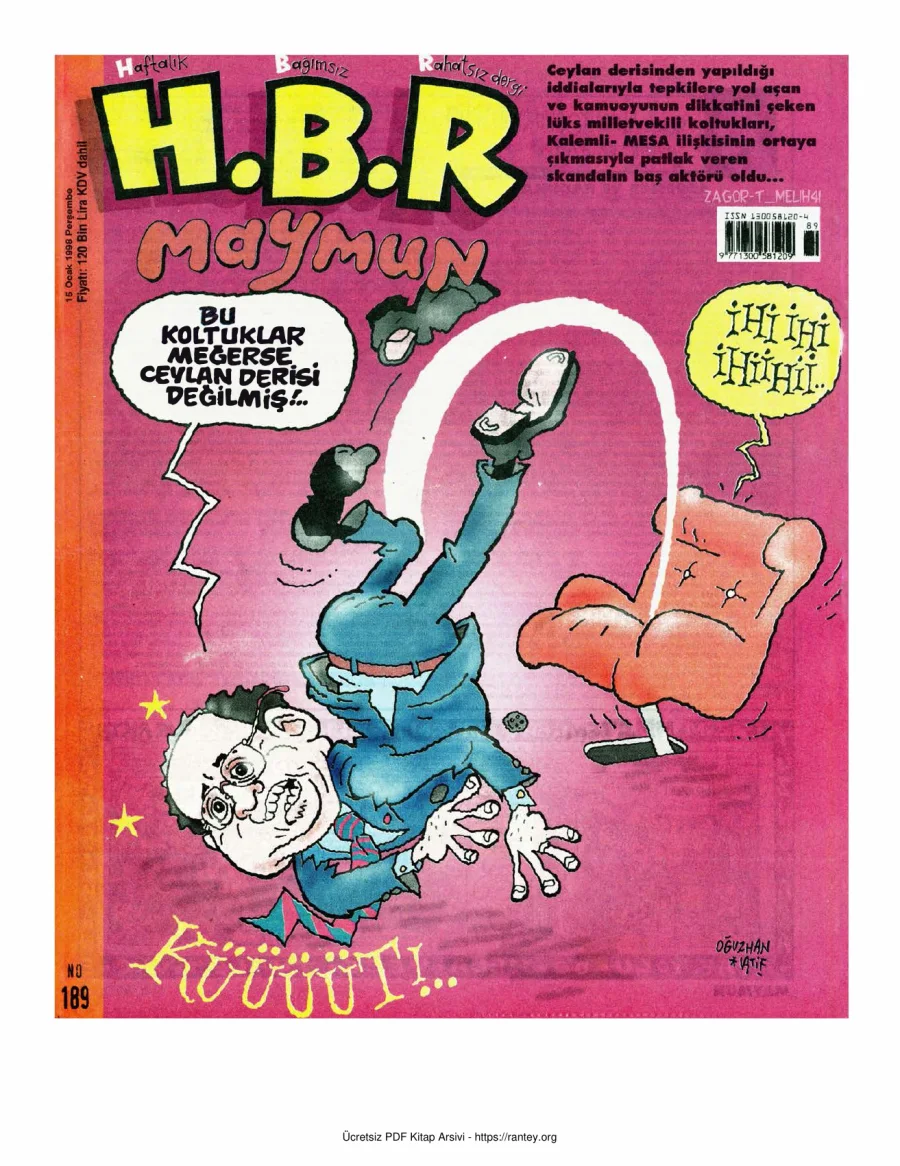 HBR Maymun Sayı 189 kapak görseli