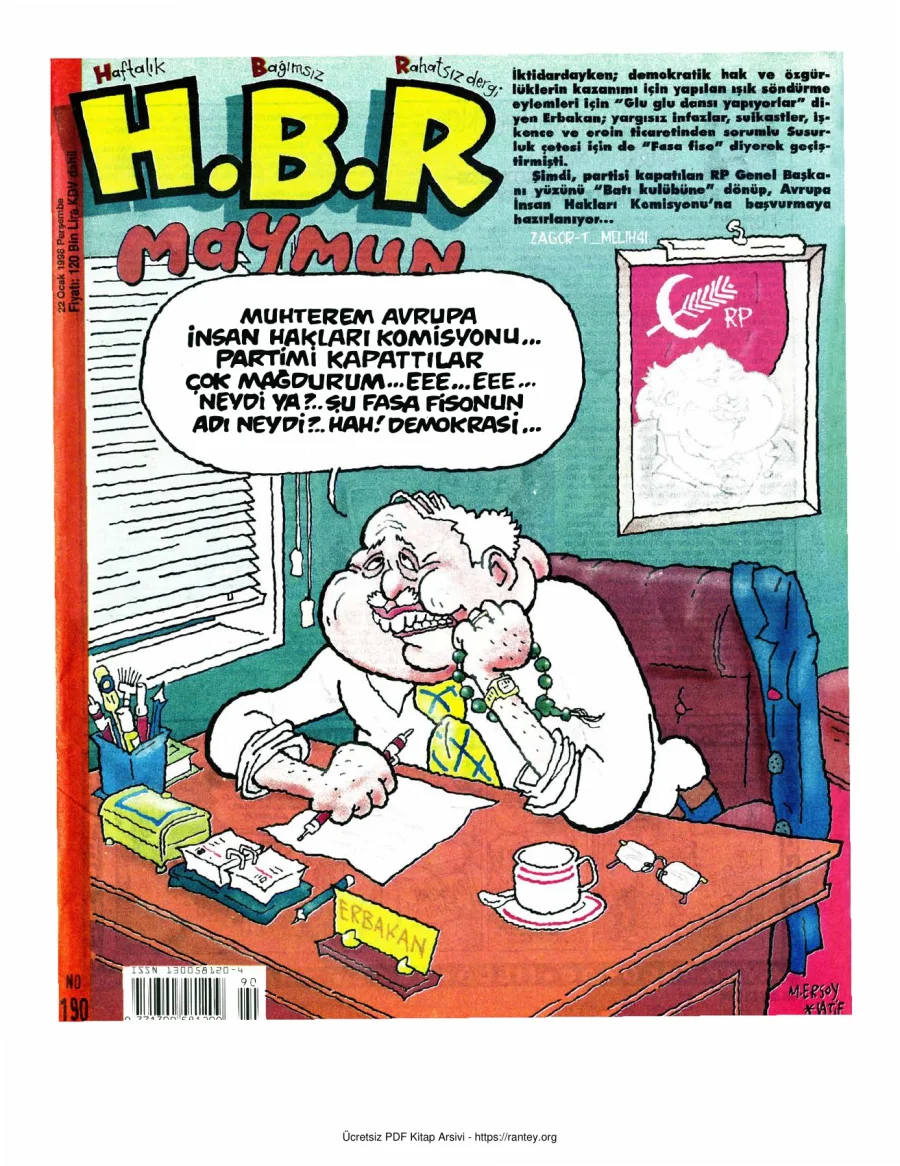 HBR Maymun Sayı 190 kapak görseli