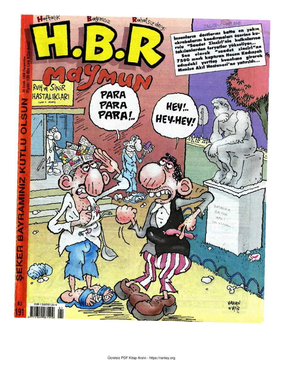 HBR Maymun Sayı 191 kapak görseli