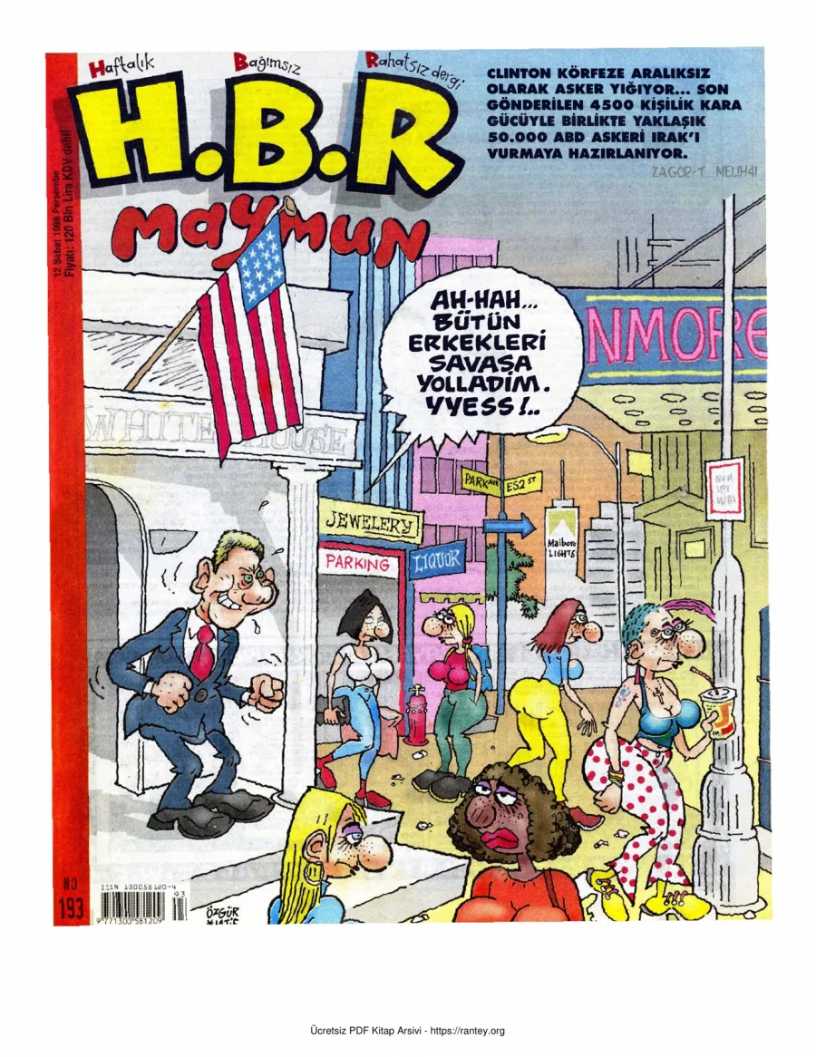 HBR Maymun Sayı 193 kapak görseli