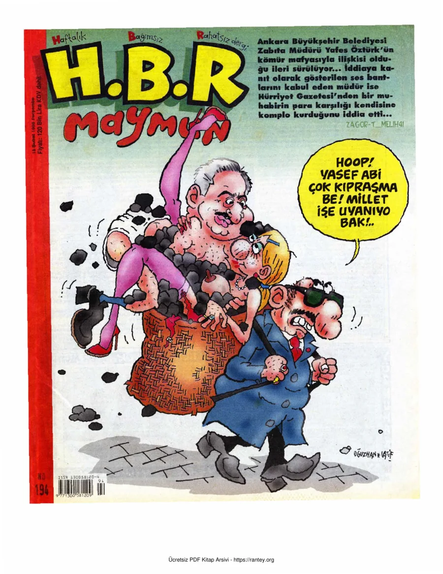HBR Maymun Sayı 194 kapak görseli