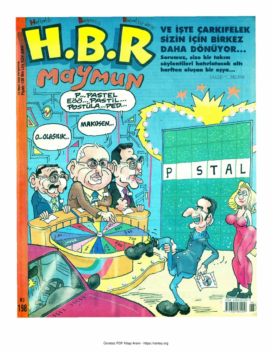 HBR Maymun Sayı 198 kapak görseli