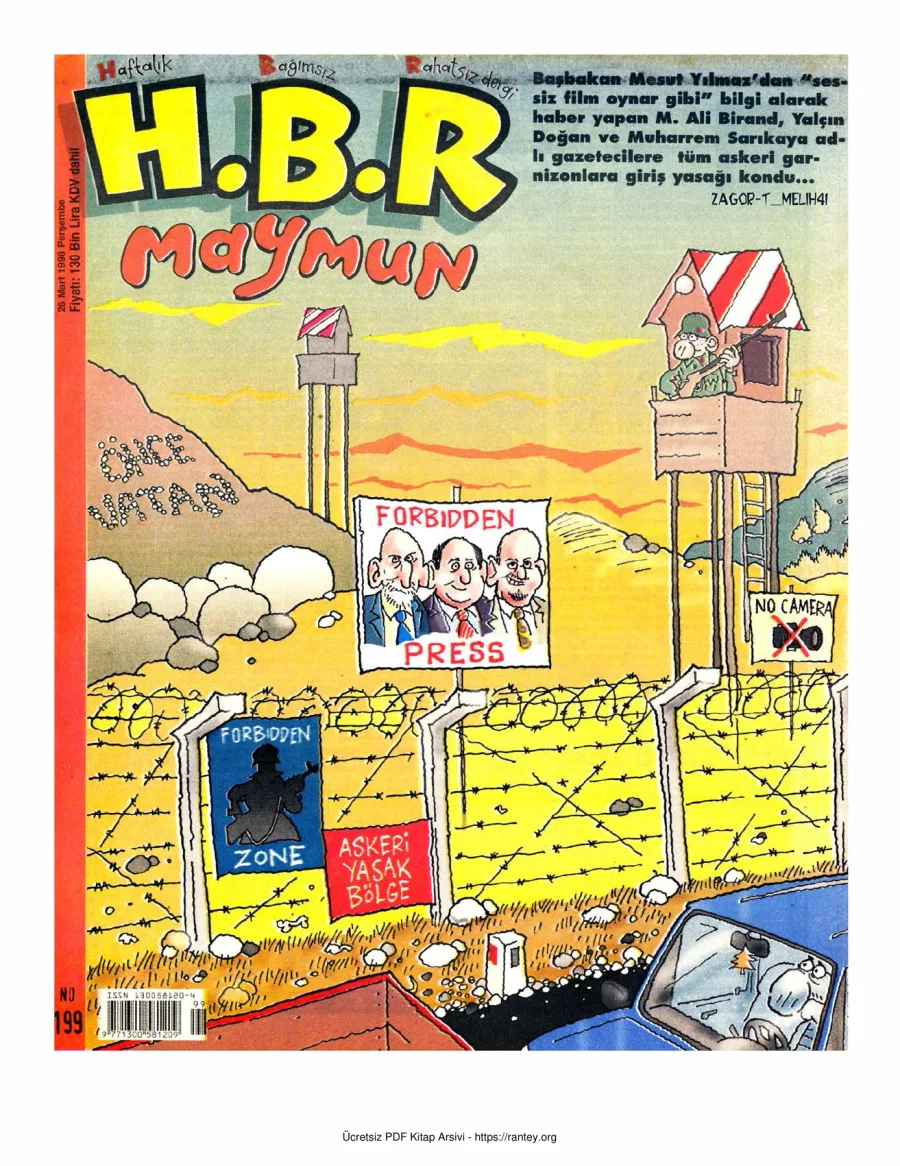 HBR Maymun Sayı 199 kapak görseli