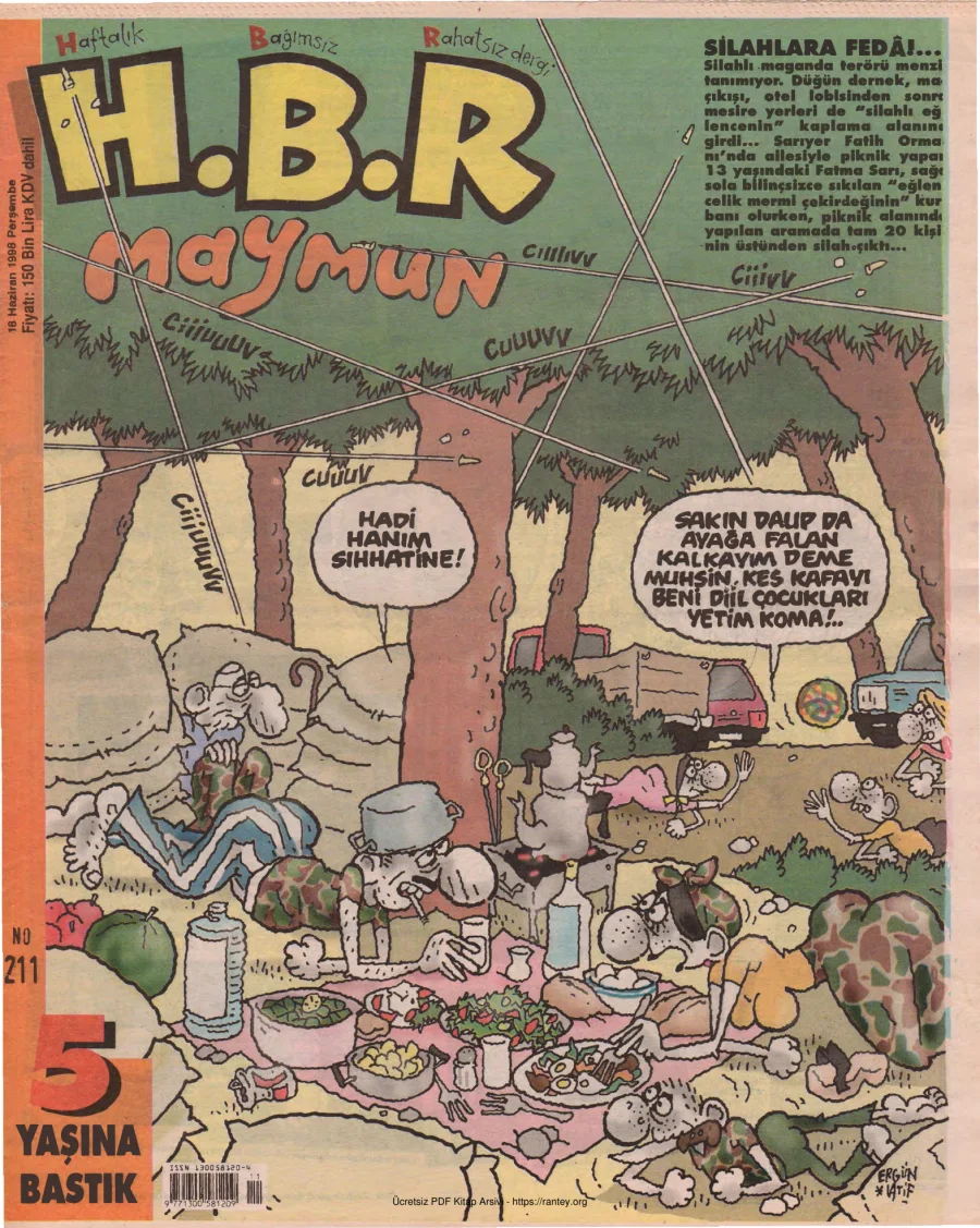 HBR Maymun Sayı 211 kapak görseli