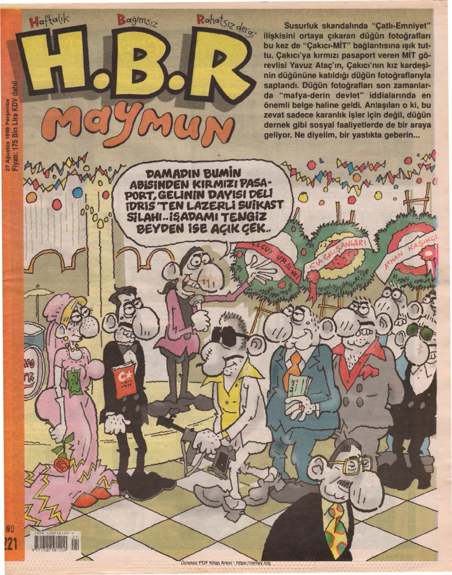 HBR Maymun Sayı 221 kapak görseli