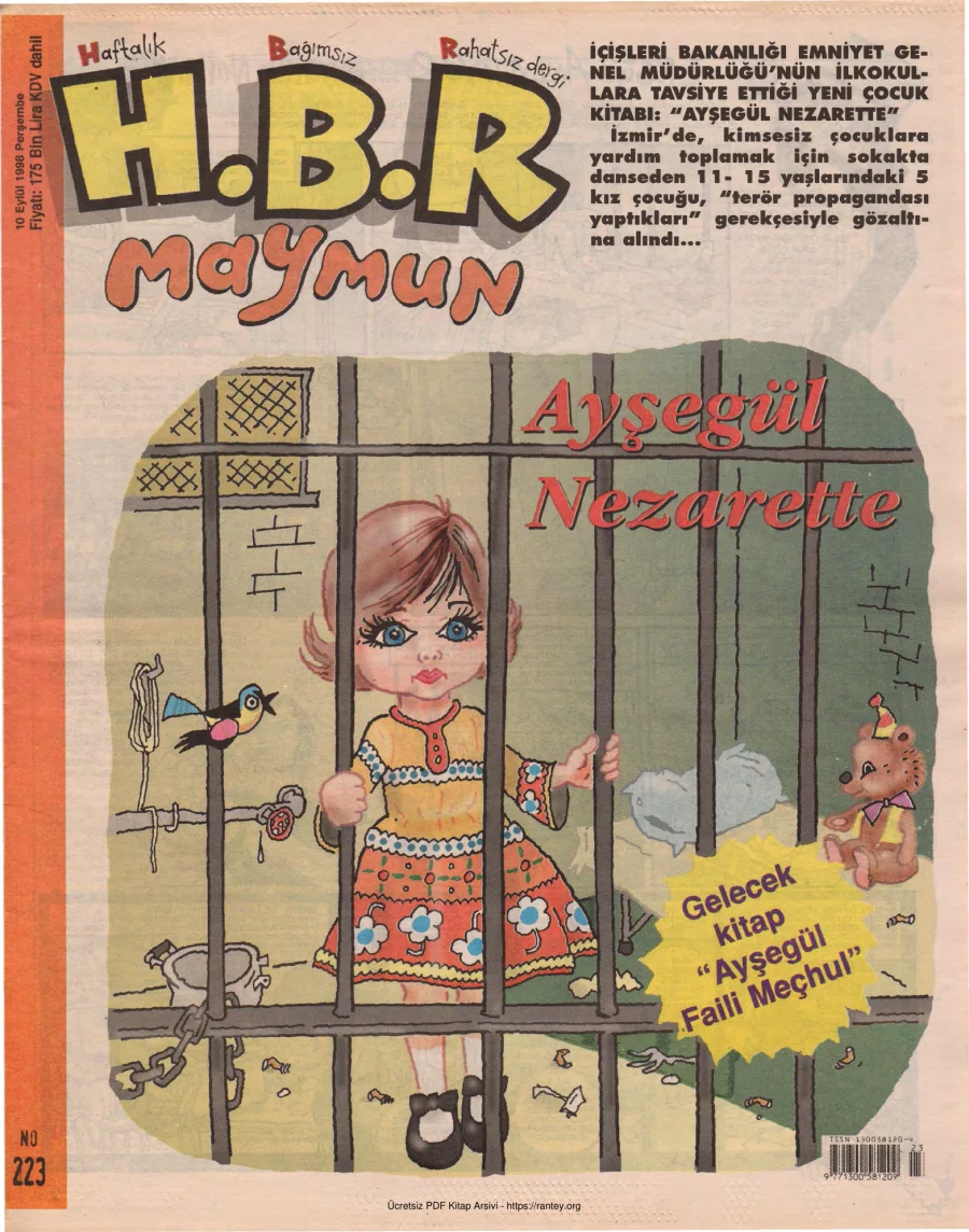 HBR Maymun Sayı 223 kapak görseli