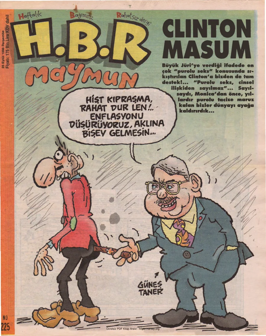HBR Maymun Sayı 225 kapak görseli
