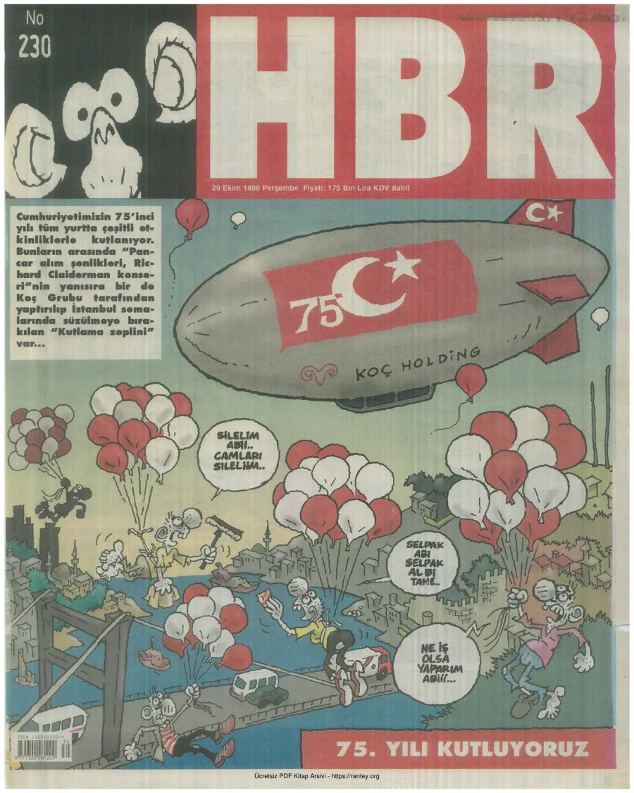 HBR Maymun Sayı 230 kapak görseli