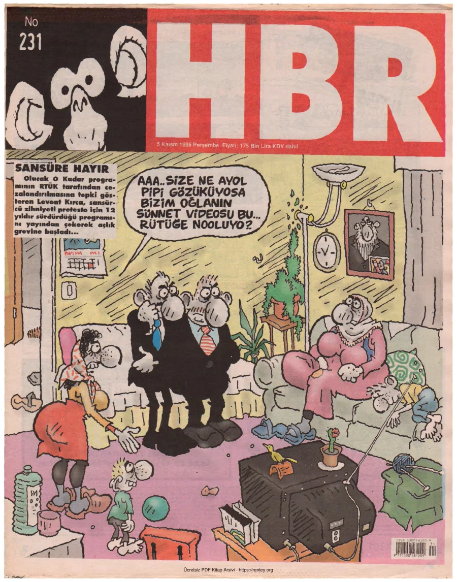 HBR Maymun Sayı 231 kapak görseli