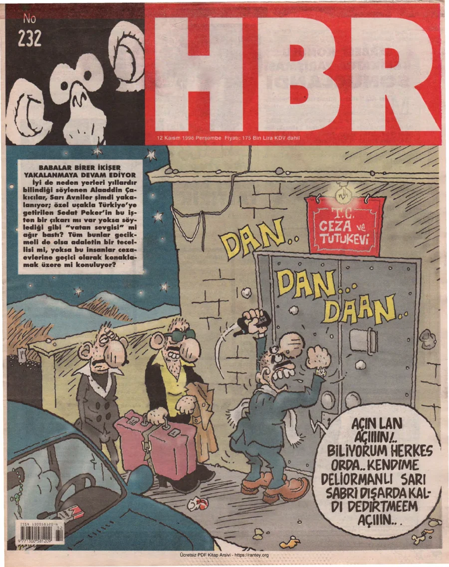 HBR Maymun Sayı 232 kapak görseli